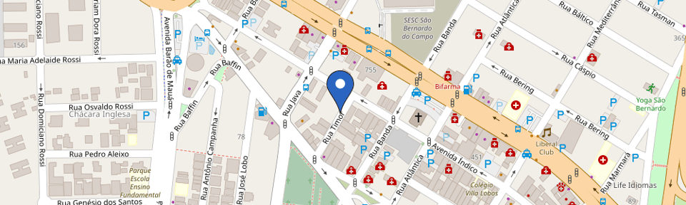 Mapa da estação Milan Parking Estacionamento