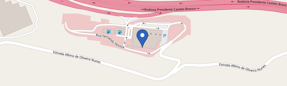 Mapa da estação PORSCHE Station | Posto Quinta do Marquês