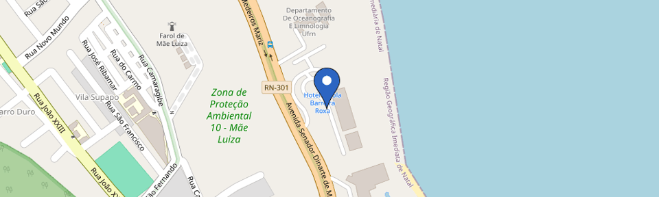 Mapa da estação Hotel Barreira Roxa