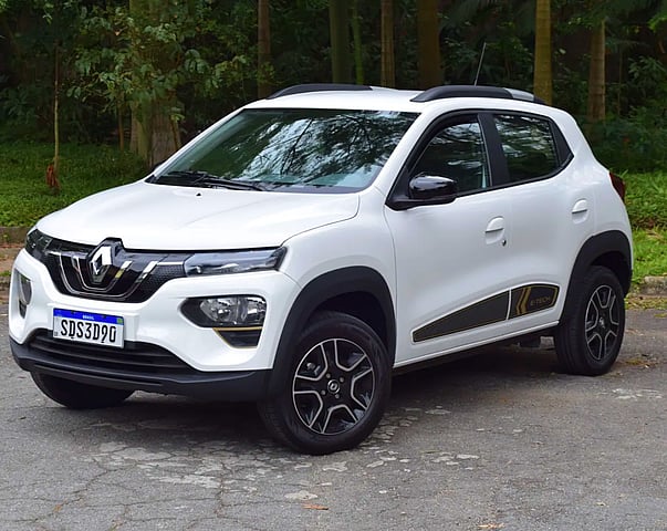 Foto de um renault kwid e- 2024 elétrico whats *.