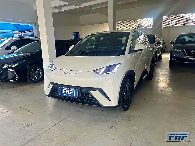 Foto de um byd dolphin mini 2025.