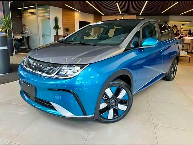 Foto de um byd dolphin 2025 60,5 kw elétrico plus.