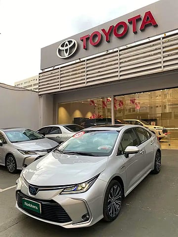 Foto de um toyota corolla 1.8  hybrid flex altis premium cvt.