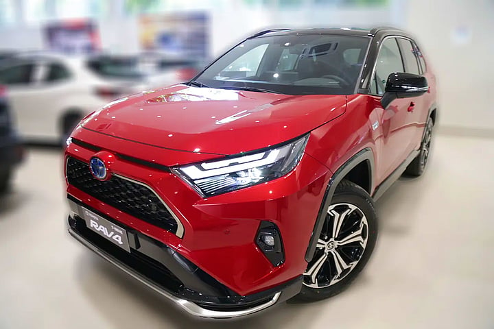 Foto de um toyota rav4 sx connect 2.5 (híbrido).