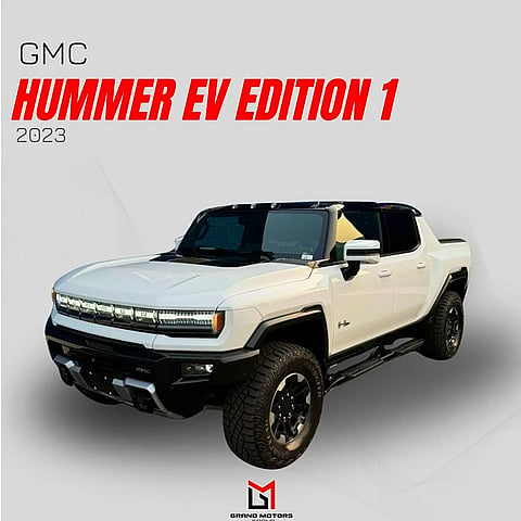 Foto de um gmc hummer ev .