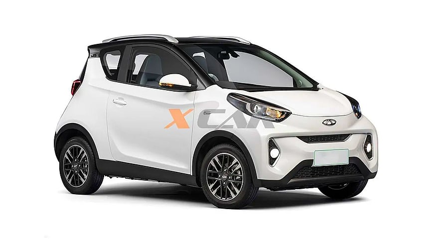 Foto de um chery icar 45 kw elétrico.