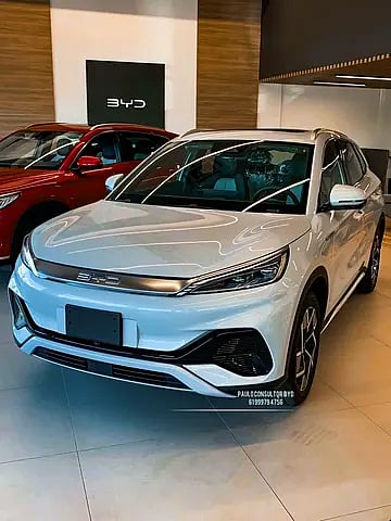 Foto de um byd yuan plus 100% elétrico 2025.