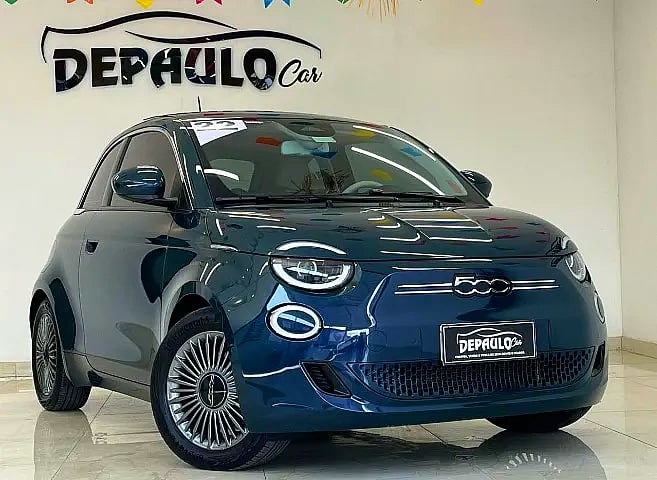 Foto de um fiat 500e icon elétrico 2022 - teto solar (apenas 25mil km) - extra!!.