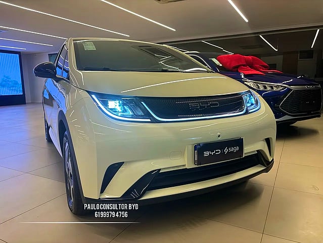 Foto de um byd dolphin ev - 100% elétrico 2025 - disponível.