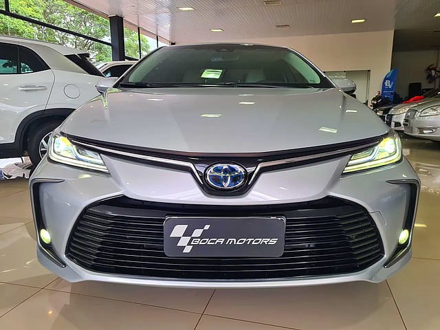 Foto de um toyota corolla altis hybrid 1.8 16v aut. 2020 elétrico.