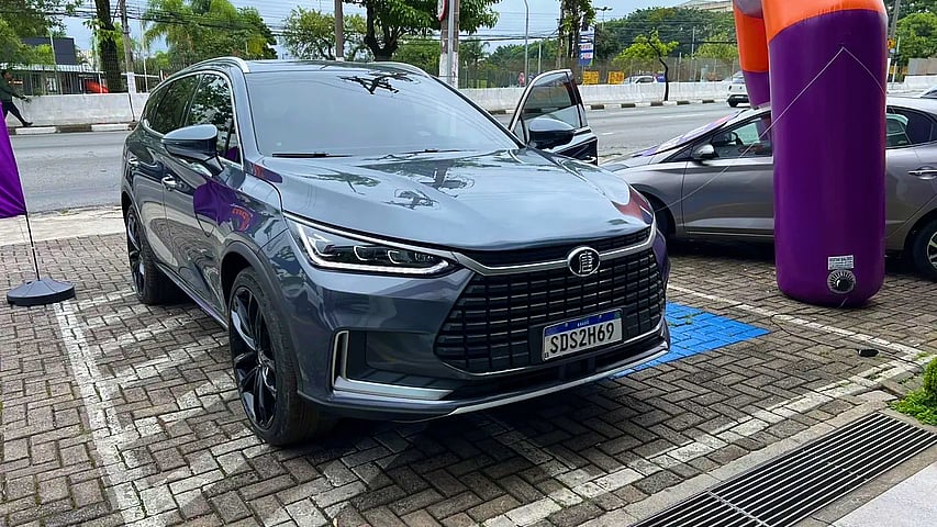 Foto de um byd tan ev 2022 oportunidade.