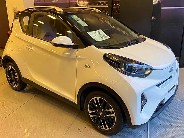 Foto de um chery icar - zero km - 2022/2023 - r$ 109.990,00 - 100% elétrico.