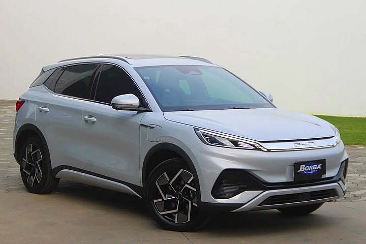 Foto de um byd yuan plus gl 310ev branca 2022/2023.