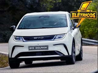 Foto de um byd dolphin 44,9 kw 2024 elétrico.