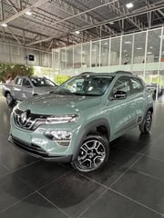 Foto de um renault kwid e-tech 100% elétrico 2024 (0 km).