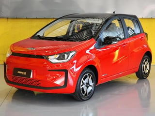 Foto de um jac e-js1 elétrico 2023.