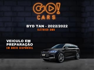 Foto de um byd tan ev tan 2022 elétrico awd.