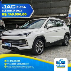 Foto de um jac e-js4 elétrico 2023.