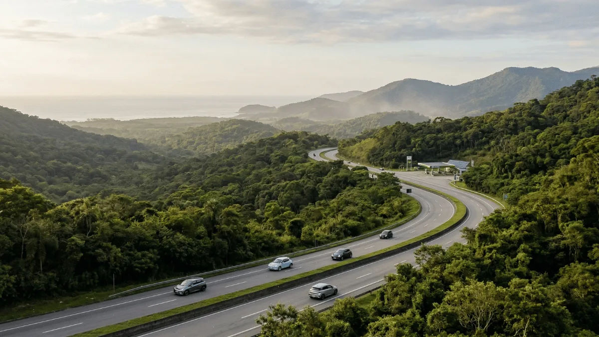 Como viajar de carro elétrico no Brasil sem medo de ficar sem carga