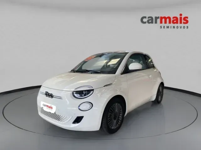 Foto de um fiat 500e