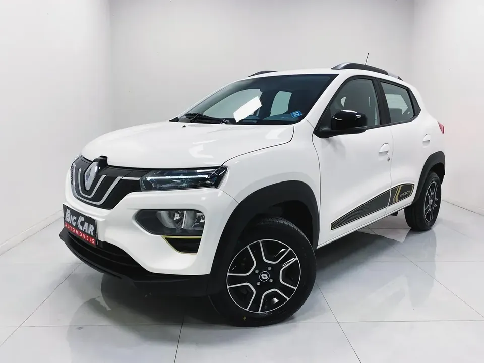 Foto de um renault kwid e-tech electric