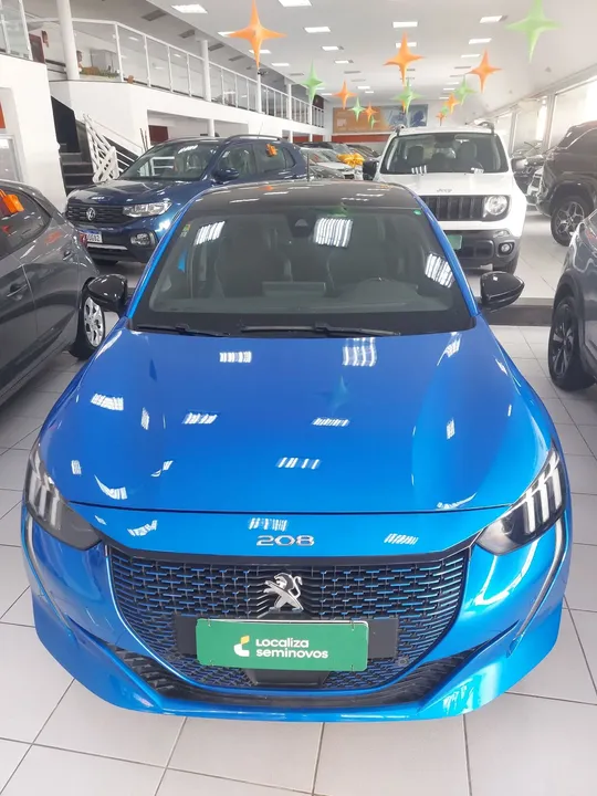 Foto de um peugeot e-208