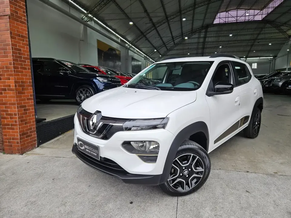Foto de um renault kwid e-tech electric
