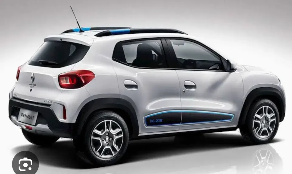 Foto de um renault kwid e-tech electric