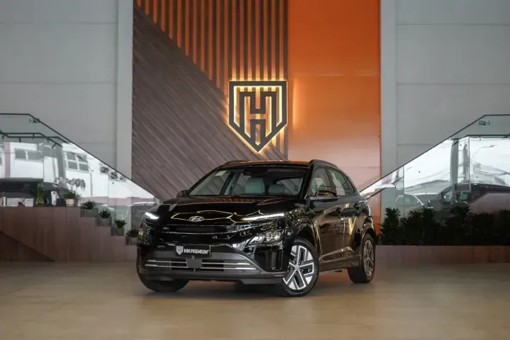 Foto de um hyundai kona electric
