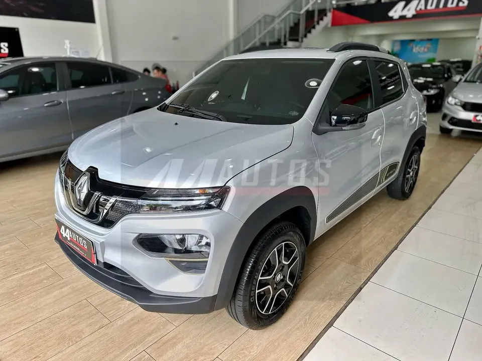 Foto de um renault kwid e-tech electric