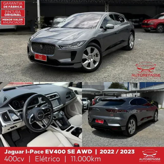 Foto de um jaguar i-pace