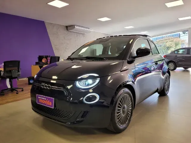 Foto de um fiat 500e