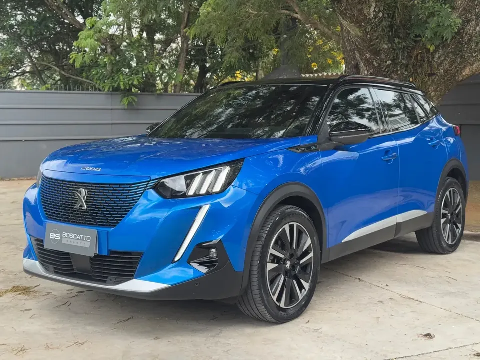 Foto de um peugeot e-2008
