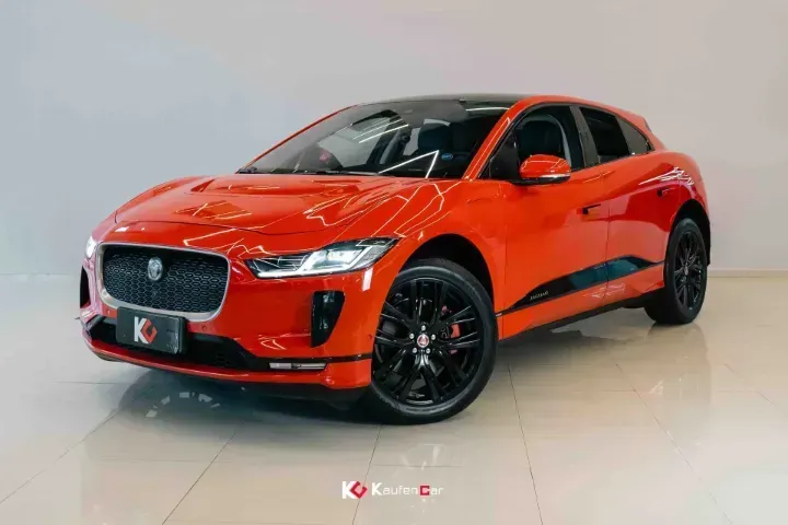Foto de um jaguar i-pace
