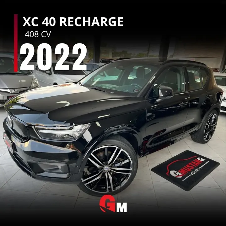 Foto de um volvo xc40 recharge