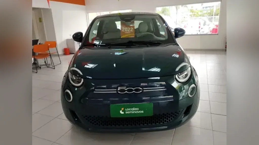 Foto de um fiat 500e