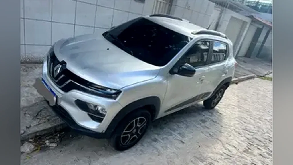Foto de um renault kwid e-tech electric
