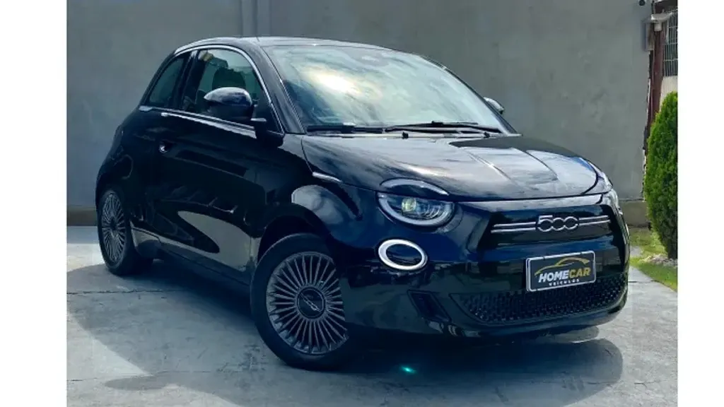 Foto de um fiat 500e