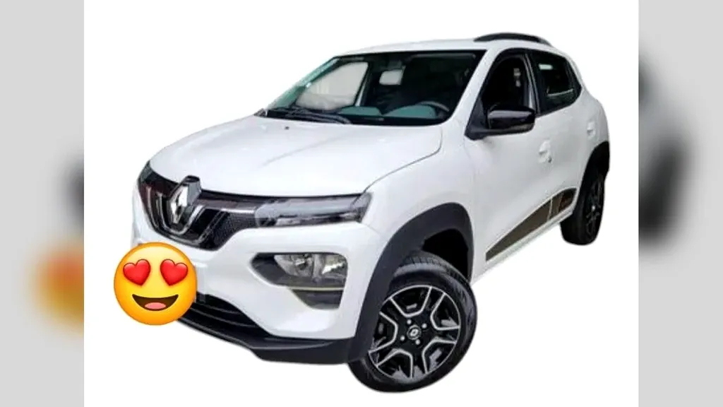 Foto de um renault kwid e-tech electric
