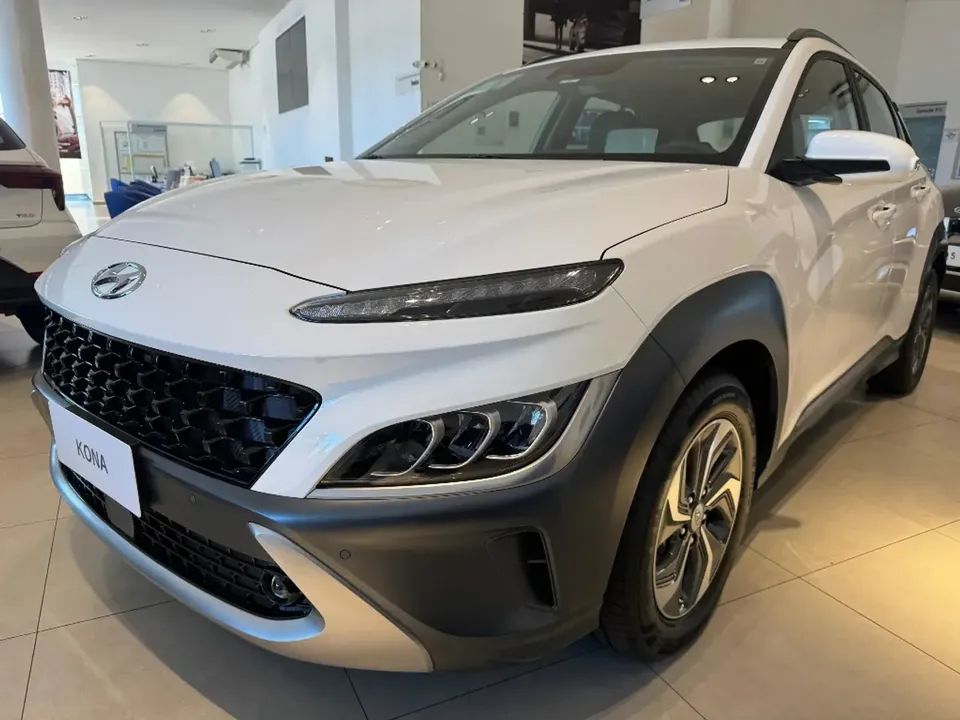 Foto de um hyundai kona electric