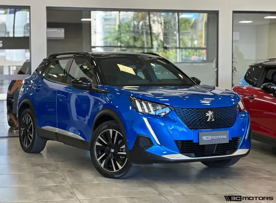 Foto de um peugeot e-2008