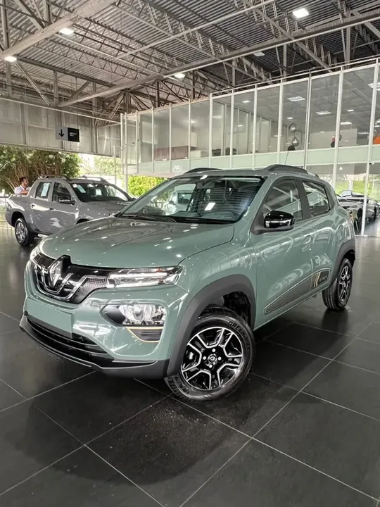 Foto de um renault kwid e-tech electric