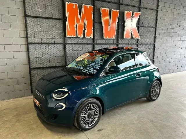 Foto de um fiat 500e