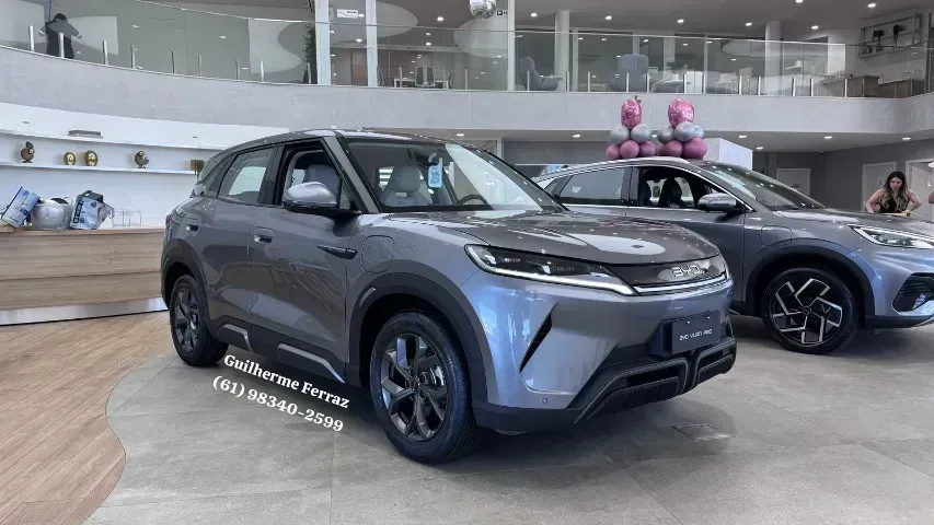 Foto de um byd yuan pro