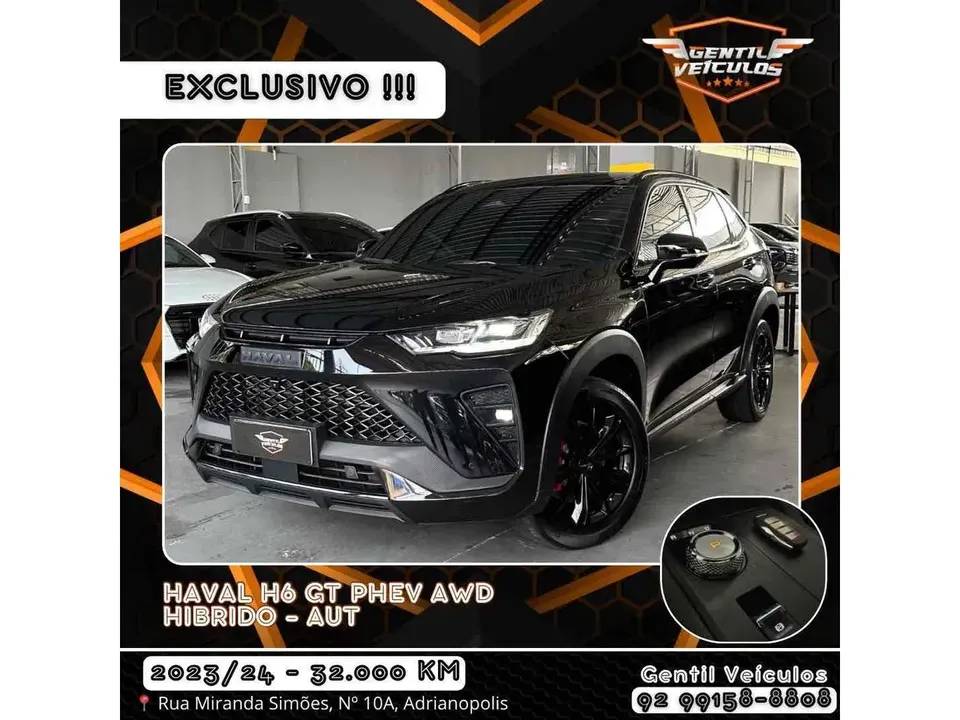 Foto de um gwm haval h6 plug-in hybrid