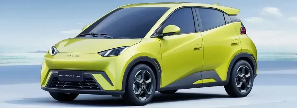 Foto de um byd dolphin mini