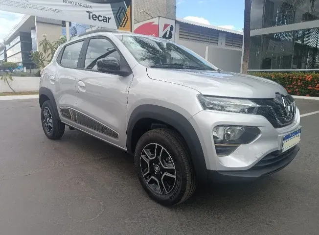 Foto de um renault kwid e-tech electric