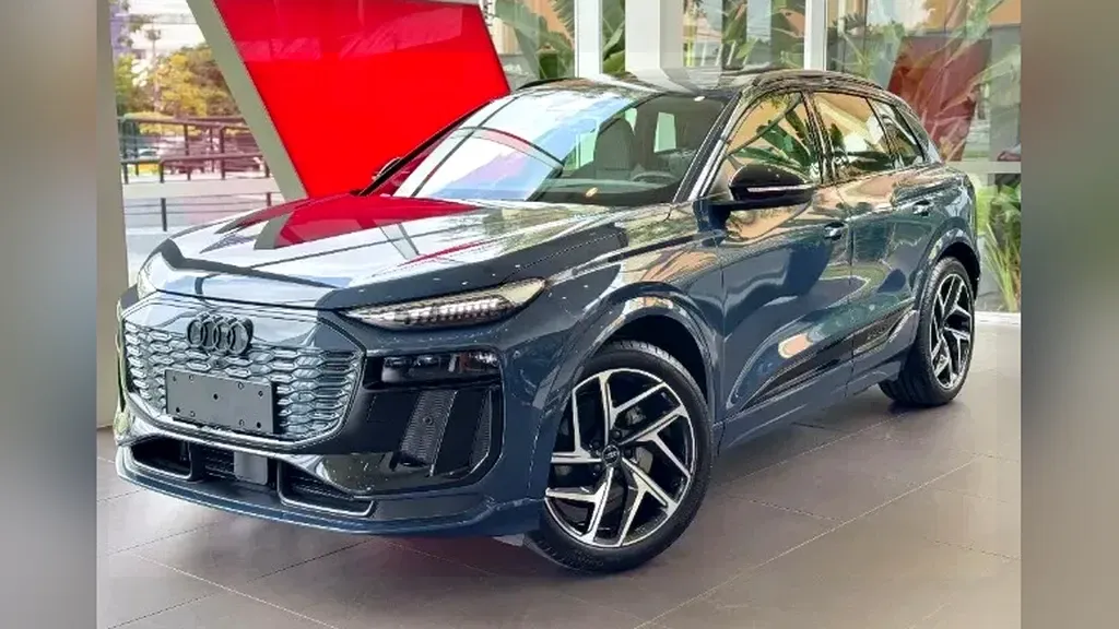 Foto de um audi q6 e-tron
