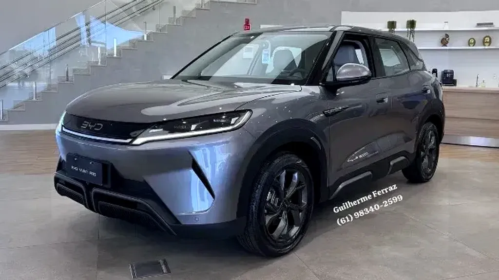 Foto de um byd yuan pro