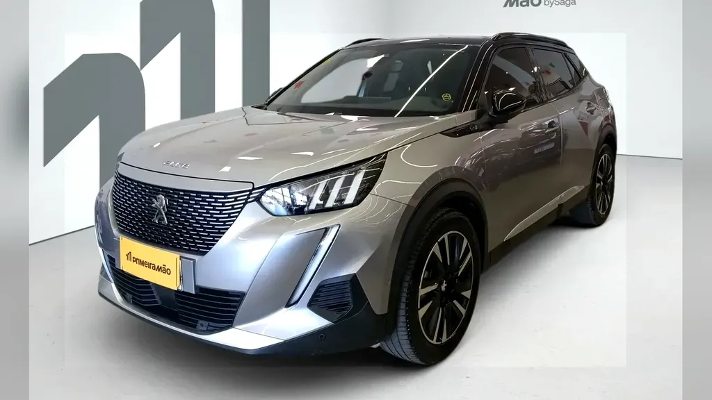 Foto de um peugeot e-208